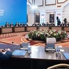 Quang cảnh vòng đàm phán hòa bình ở Syria diễn ra ở thủ đô Astana của Kazakhstan hồi tháng 1. (Nguồn: Sputnik)