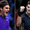 Roger Federer và Novak Djokovic (Nguồn: Barbados Today)
