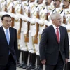 Thủ tướng Trung Quốc Lý Khắc Cường và Thủ tướng Australia Malcolm Turnbull. (Nguồn: Reuters) 