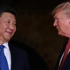 Chủ tịch Trung Quốc Tập Cận Bình và Tổng thống Mỹ Donald Trump. (Nguồn: Reuters)