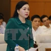 Bộ trưởng Bộ Y tế Nguyễn Thị Kim Tiến. (Ảnh: Phương Hoa/TTXVN)