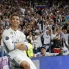 Cristiano Ronaldo đã tiến thêm một bậc cao trong ngôi đền của các huyền thoại làng túc cầu thế giới. (Nguồn: Getty Images)
