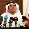 Bộ trưởng Ngoại giao Qatar Mohammed bin Abdulrahman al-Thani. (Nguồn: AFP)