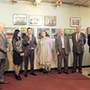 Trợ lý Bộ trưởng Ngoại giao, Đặc Phái viên Thủ tướng Chính phủ, Tổng Thư ký Hội đồng Nhà nước về các vấn đề với UNESCO Phạm Sanh Châu phát biểu tại lễ khai mạc triển lãm. (Ảnh: Quang Vinh/Vietnam+)