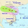 Vị trí và dự báo đường đi của bão số 2. (Nguồn: nchmf.gov.vn)