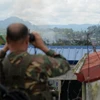 Binh sỹ Philippines làm nhiệm vụ trong cuộc chiến chống khủng bố tại Marawi ngày 26/6. (Nguồn: AFP/TTXVN)