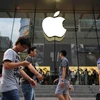 Một cửa hàng bán sản phẩm Apple ở Trung Quốc. (Nguồn: qz.com)