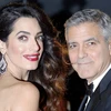 George Clooney (phải) là một trong những ngôi sao sẽ tham dự Liên hoan phim quốc tế Toronto 2017. (Nguồn: AP)