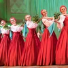 Các nghệ sỹ múa của đoàn nghệ thuật múa hàn lâm quốc gia Nga Beryozka. (Nguồn: cyprus-mail.com)