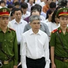 Bị cáo Nguyễn Xuân Sơn, nguyên Tổng giám đốc Oceanbank bị kết án tử hình. (Ảnh: Doãn Tấn/TTXVN)