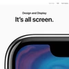 Hình ảnh và khẩu hiệu quảng cáo iPhone X gây tranh cãi trên trang web của Apple.