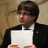 Thủ hiến vùng Catalonia Carles Puigdemont. (Nguồn: AFP/TTXVN)