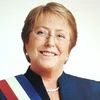 Tổng thống nước Cộng hòa Chile Michelle Bachelet Jeria. (Nguồn: TTXVN phát)