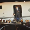 Thủ tướng Liban Saad al-Hariri tới sân sân bay quốc tế Beirut ngày 21/11. (Nguồn: AFP/TTXVN)