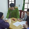 Bà Xuân bị tạm giữ tại cơ quan cảnh sát điều tra ngày 29/11/2017. (Ảnh: Trịnh Duy Hưng/TTXVN)