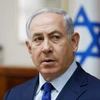 Thủ tướng Israel Benjamin Netanyahu trong cuộc họp nội các ở Jerusalem ngày 19/11. (Nguồn: AFP/TTXVN)