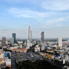 Một góc trung tâm Thành phố Hồ Chí Minh. (Ảnh: Mạnh Linh/TTXVN)