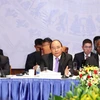 Thủ tướng Nguyễn Xuân Phúc phát biểu tại diễn đàn. (Ảnh: Thống Nhất/TTXVN)