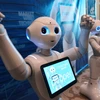 Robot Pepper của hãng Softbank Robotics trưng bày tại Triển lãm CES ở Las Vegas, Mỹ ngày 11/1. (Nguồn: AFP/TTXVN)