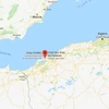 Vị trí thành phố cảng Oran trên bản đồ. (Nguồn: Google Maps)