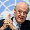Đặc phái viên Liên hợp quốc về Syria, Staffan de Mistura. (Nguồn: AFP)