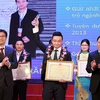 Thuốc trẻ tiêu biểu Thủ đô nhận giải thưởng Đặng Thùy Trâm. (Nguồn: thanhdoanhanoi.gov.vn)