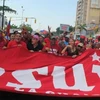 Những người ủng hộ đảng cầm quyền Venezuela. (Nguồn: cadenagramonte.cu)