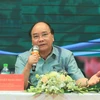 Thủ tướng Nguyễn Xuân Phúc đối thoại với nông dân tại Hải Dương