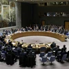 Toàn cảnh một phiên họp của Hội đồng Bảo an về Syria tại New York (Mỹ), ngày 12/4. (Nguồn: THX/TTXVN)
