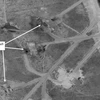 Vị trí căn cứ quân sự Shayrat qua ảnh chụp vệ tinh. (Nguồn: EPA)