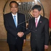 Thủ tướng Trung Quốc Lý Khắc Cường gặp Tổng thư ký Hiệp hội Các quốc gia Đông Nam Á (ASEAN) Lim Jock Hoi. (Nguồn: ANTARA)