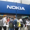 Cửa hàng Nokia ở Bắc Kinh, Trung Quốc trong ngày ra mắt mẫu Nokia X6. (Nguồn: Getty)