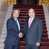 Thủ tướng Nguyễn Xuân Phúc tiếp Trưởng Ban Tổ chức Trung ương Lào