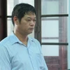 Bị cáo Hoàng Tuấn Hải trong phiên tòa xét xử. (Ảnh: Tiên Minh/TTXVN)