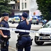 Cảnh sát phong tỏa hiện trường vụ tấn công. (Nguồn: news.sky.com)