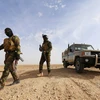 Ảnh tư liệu: Lực lượng đặc nhiệm Iraq trong chiến dịch truy quét khủng bố tại khu vực Wadi Shabjah trên biên giới với Saudi Arabia ngày 12/2. (Nguồn: AFP/TTXVN)
