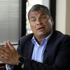 Cựu Tổng thống Rafael Correa. (Nguồn: AFP/TTXVN)