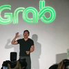 CEO Tập đoàn kiêm đồng sáng lập Grab Anthony Tan công bố chiến lược nền tảng mở mới GrabPlatform. (Ảnh: Mỹ Bình/Vietnam+)