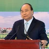 Thủ tướng Nguyễn Xuân Phúc phát biểu kết luận tại hội nghị. (Ảnh: Thống Nhất/TTXVN)