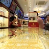 Cửa hàng vàng của Công ty vàng Bảo Tín Minh Châu. (Ảnh: Trần Việt/TTXVN)