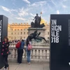 Địa điểm diễn ra London Design Biennale 2018. (Ảnh: Diễm Quỳnh/Vietnam+)