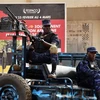 Binh sỹ Burkina Faso tuần tra tại Ouagadougou. (Nguồn: AFP/TTXVN)