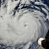 Hình ảnh siêu bão Florence chụp từ vệ tinh. (Nguồn: NASA)