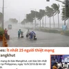 Ít nhất 25 người thiệt mạng do bão Mangkhut đổ bộ vào Philippines