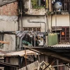 Hình ảnh cuộc sống khó khăn của người dân khu nhà bị cháy ở La Thành