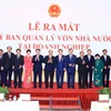 Thủ tướng Nguyễn Xuân Phúc và các đại biểu tại buổi lễ. (Ảnh: Thống Nhất/TTXVN)