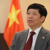 Đại sứ Việt Nam tại Nhật Bản Nguyễn Quốc Cường. (Ảnh: Nguyễn Tuyến/TTXVN)