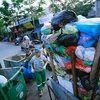 Chất thải nhựa trở thành một thách thức lớn đối với cộng đồng và xã hội, trong đó Việt Nam không phải là ngoại lệ. (Ảnh: Trọng Đạt/TTXVN)