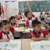 Một lớp học tại trường trung học Xiaogang ở tỉnh An Huy, Trung Quốc. (Nguồn: THX/TTXVN)