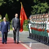 Hình ảnh lễ đón Thủ tướng Pháp thăm chính thức Việt Nam
